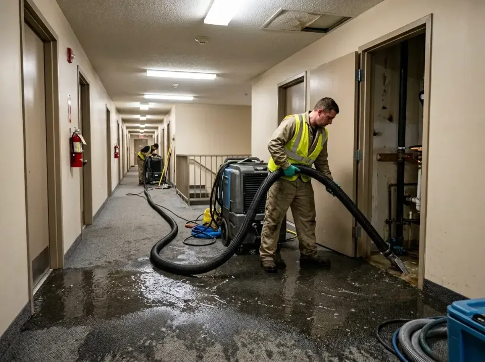 multi-unit-apartment-hallway-f-005 — frequently asked questions, Emergency Burst Pipe Water Extraction & Removal in Howell,…